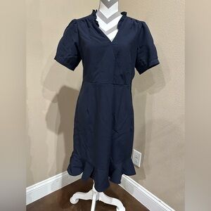 Women’s navy blue Sharagano dress